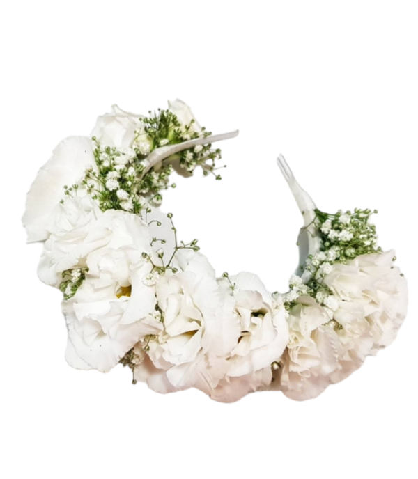 קשת פרחים-ליזיאנטוס לבן