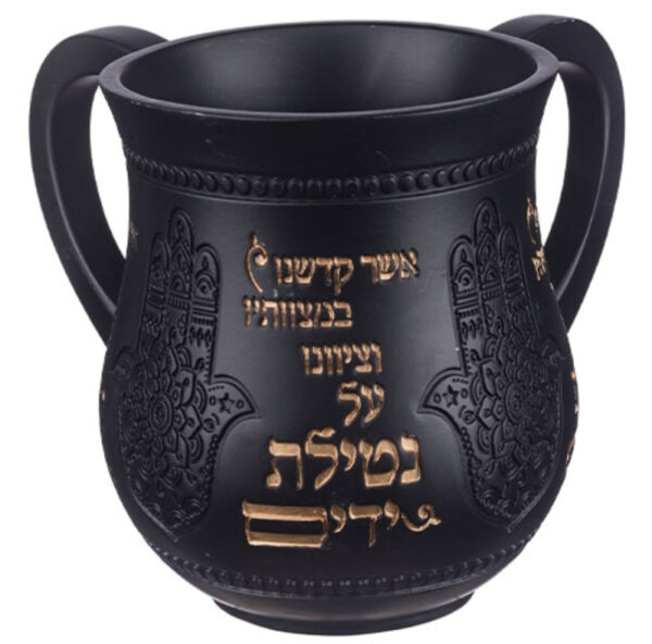 נטלה מהודר שחור בשילוב ברכה