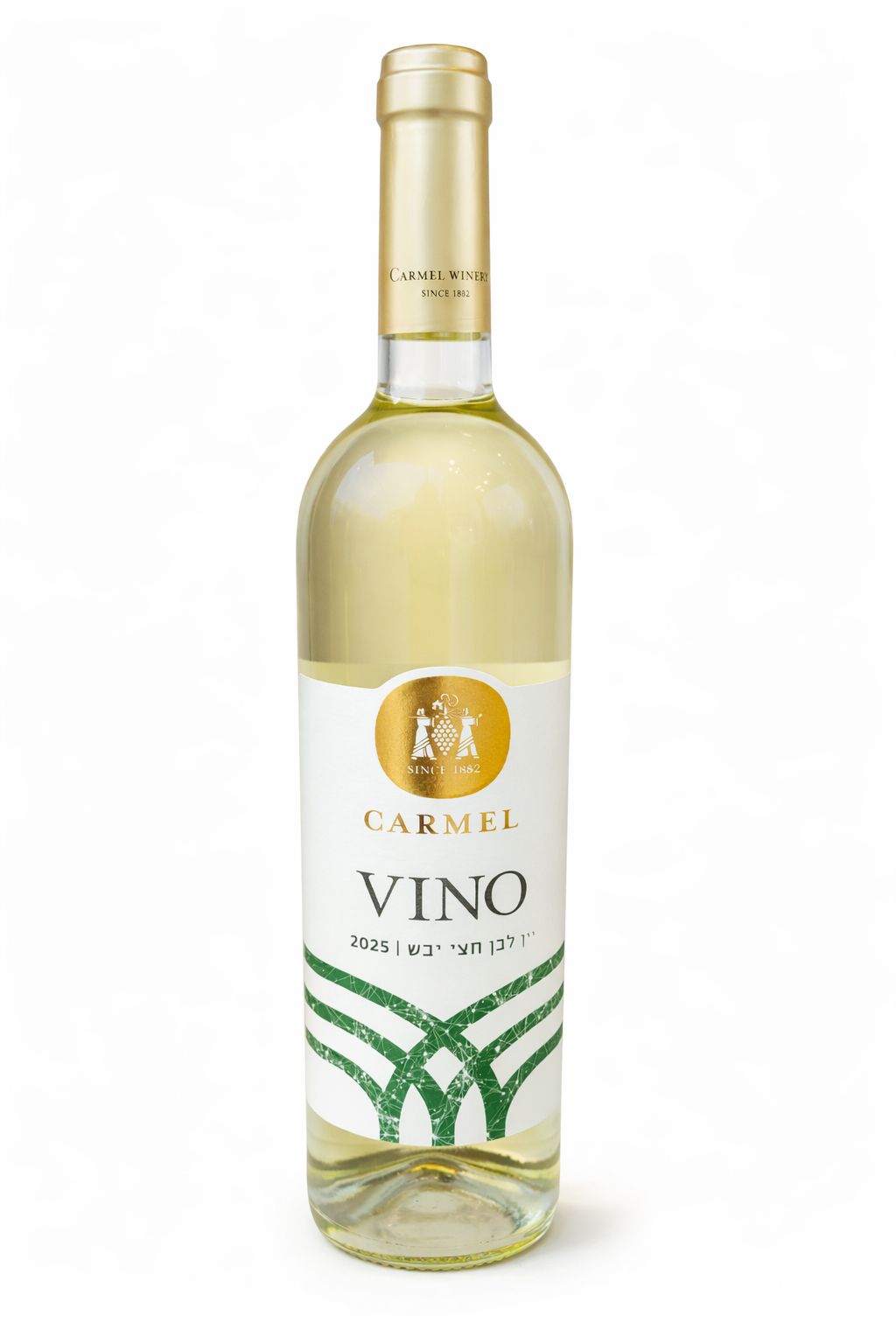 יין לבן וינו מסדרת כרמל